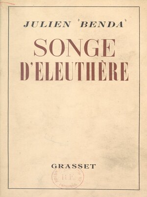 cover image of Songe d'Eleuthère